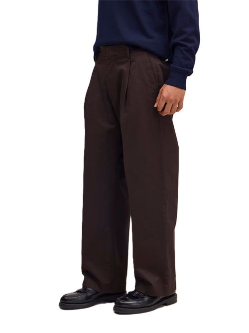 Pantaloni plissé deep truffle NN.07 | 25800003591420880 DEEP TRUFFLE L32